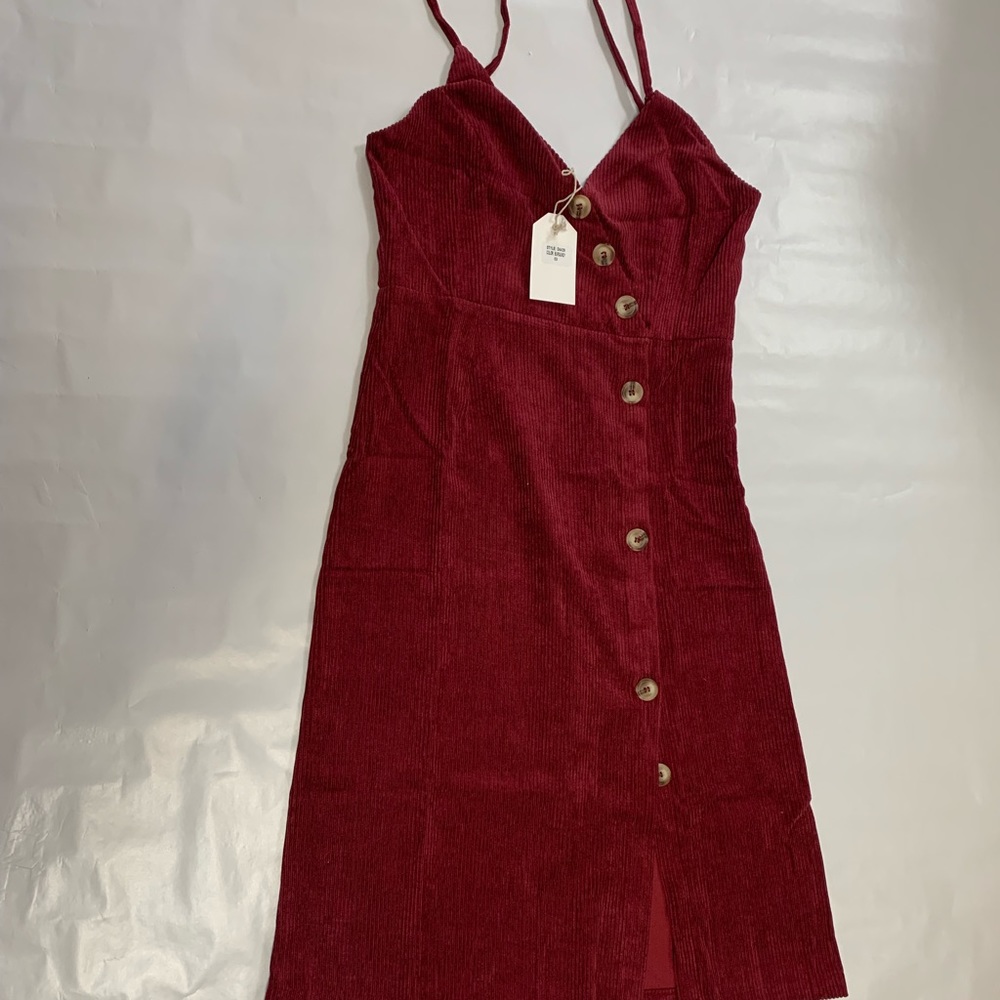 Brand new velvet fushia fitted dresses!